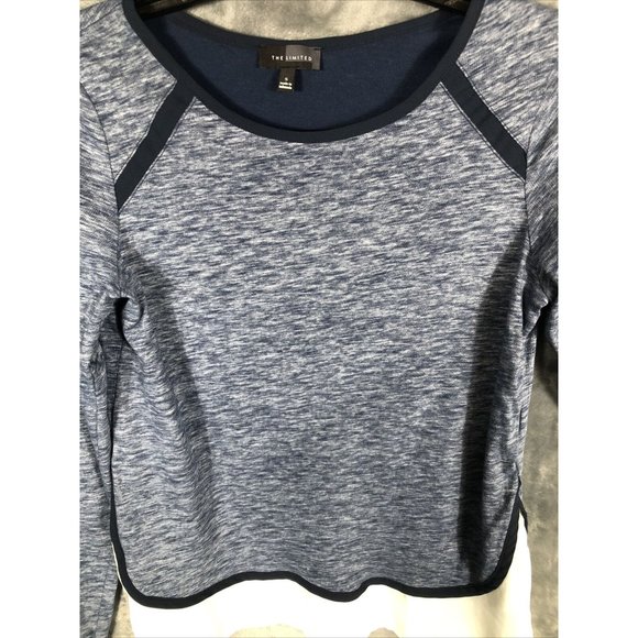 The Limited Women’s Pull Over Sweater Size Small Blue - Picture 7 of 11